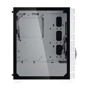 Zalman Z3 ICEBERG WHITE Beyaz 2*12cm ARGB Fan Temperli Camlı Mid-T Gaming Oyuncu Kasası