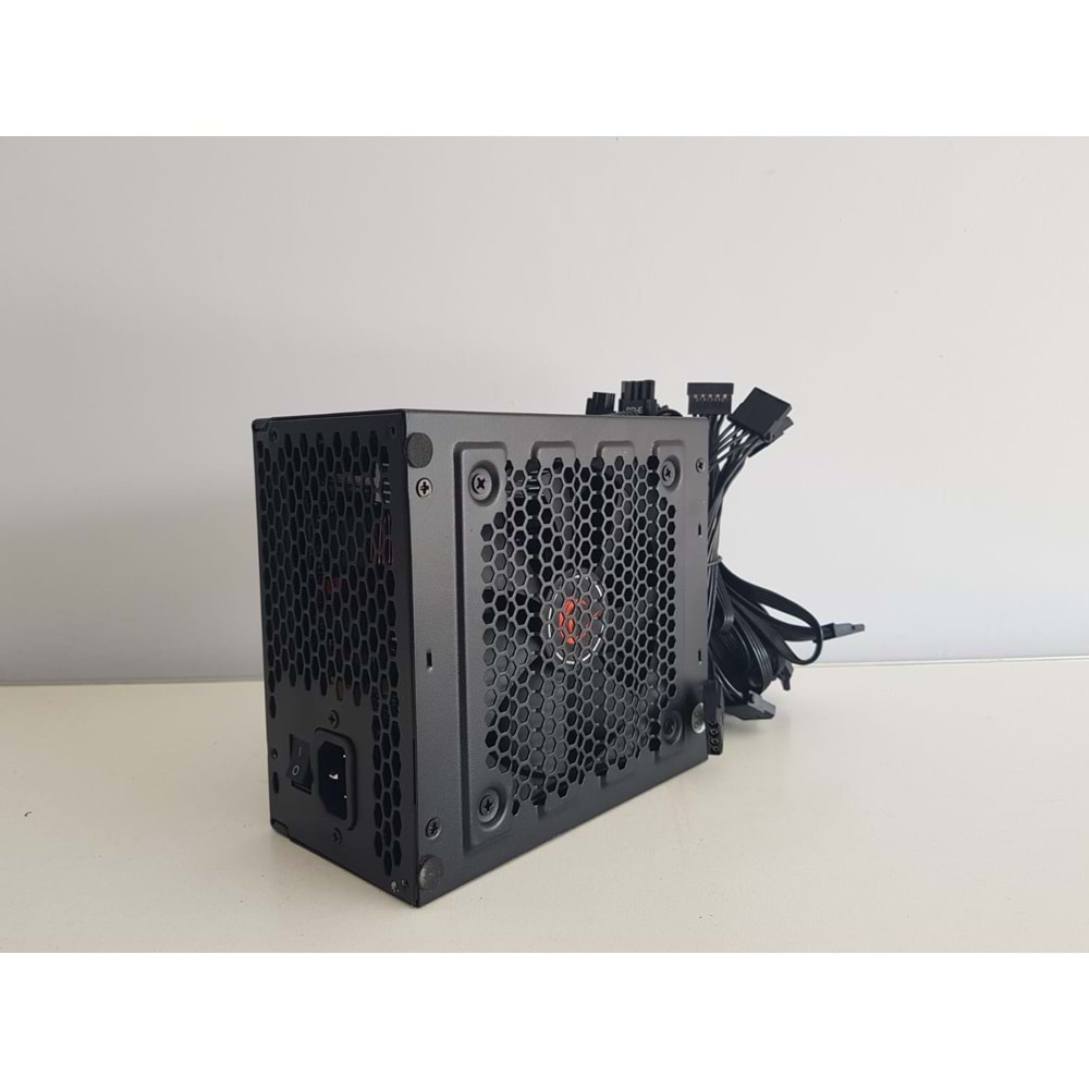 Rampage RMP750-80PB 750W v1 14cm Fan Siyah 80 Plus ( 80+ ) Bronze Sertifikalı Power Supply