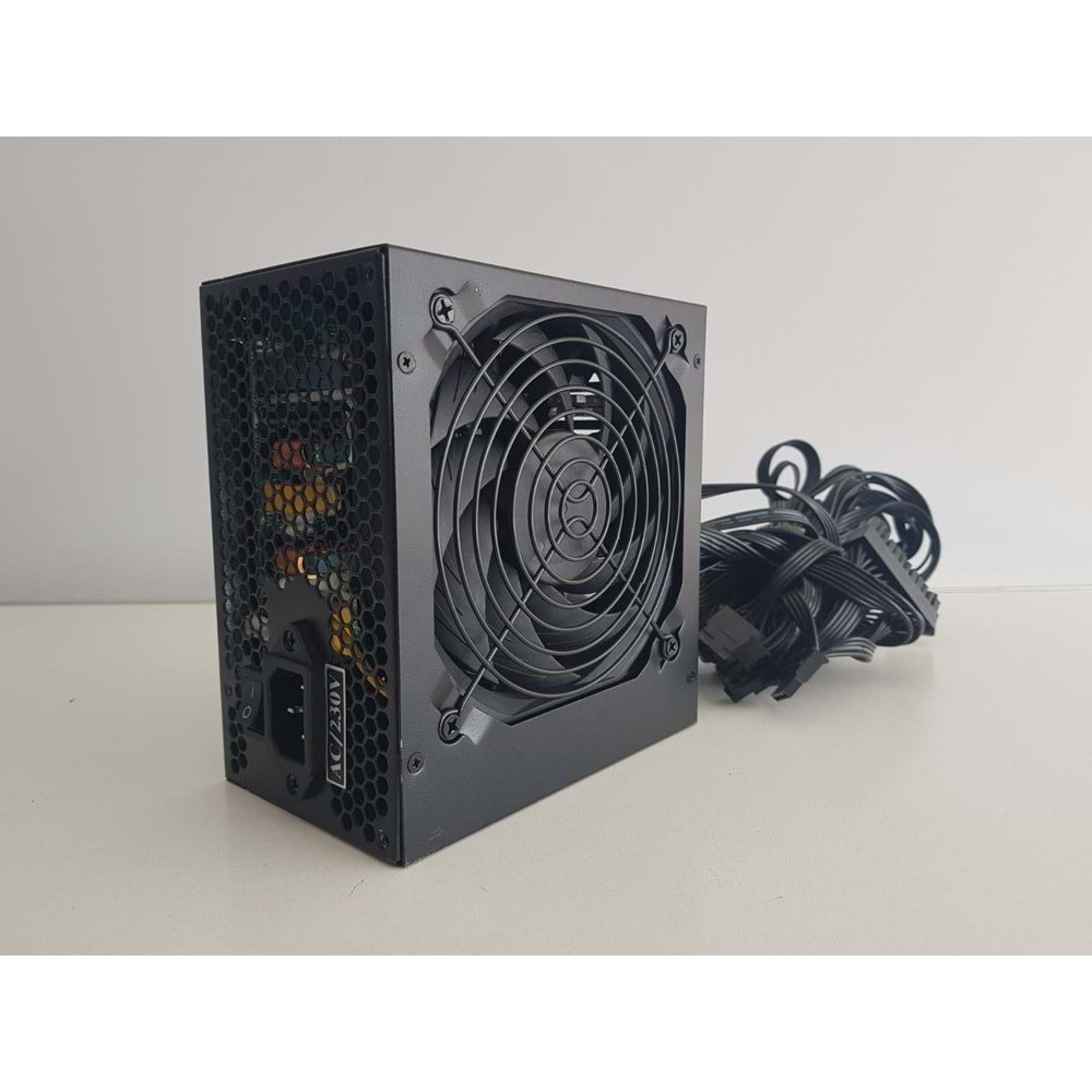 Rampage RMP750-80PB 750W v3 14cm Fan Siyah 80 Plus ( 80+ ) Bronze Sertifikalı Power Supply