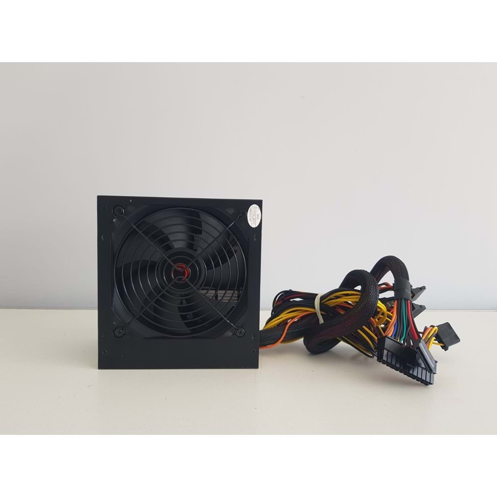 Rampage RMP650 650W 12cm Fan Siyah 80 Plus ( 80+ ) White Sertifikalı Power Supply