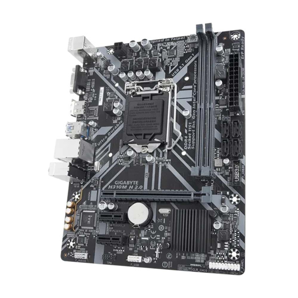 Gigabyte H310M H LGA 1151 8.9. Nesil Uyumlu DDR4 Anakart