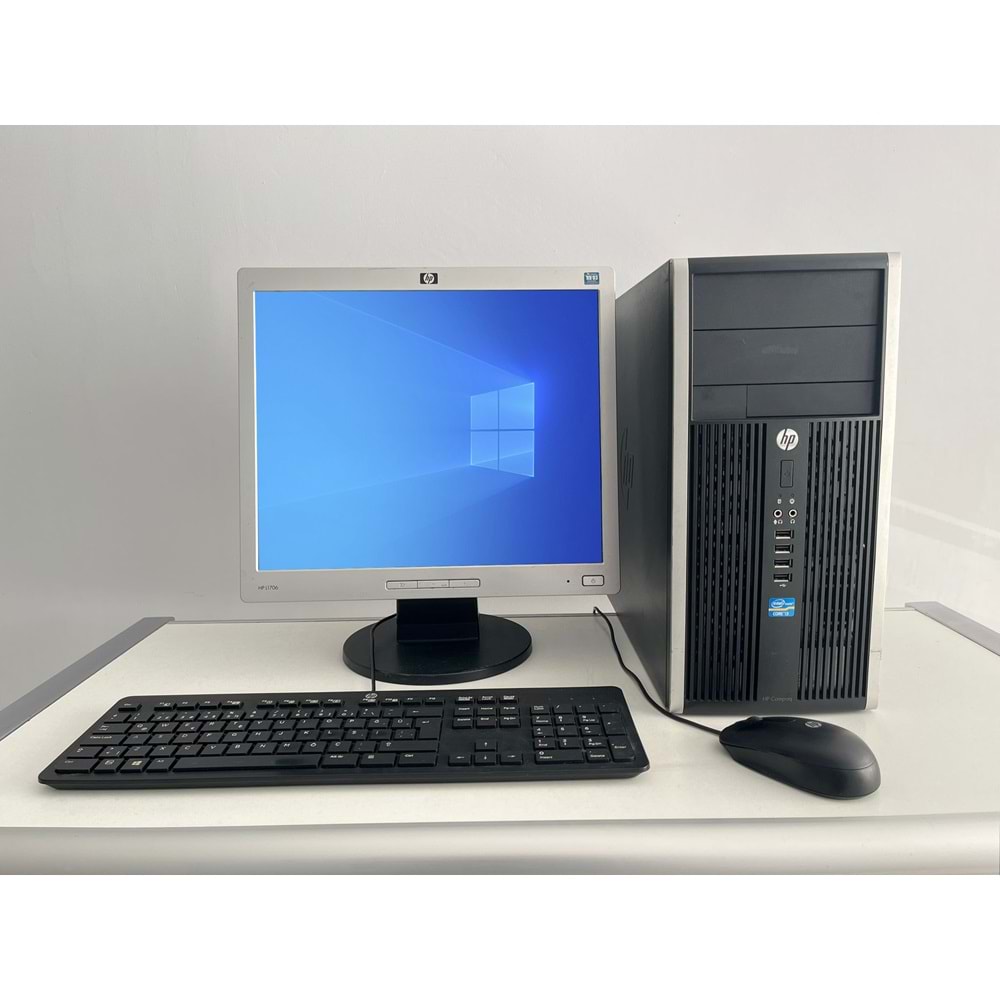 Hp Compaq Elite 8200 Big Tower i3 2120 8Gb Ram 120Gb Ssd 17
