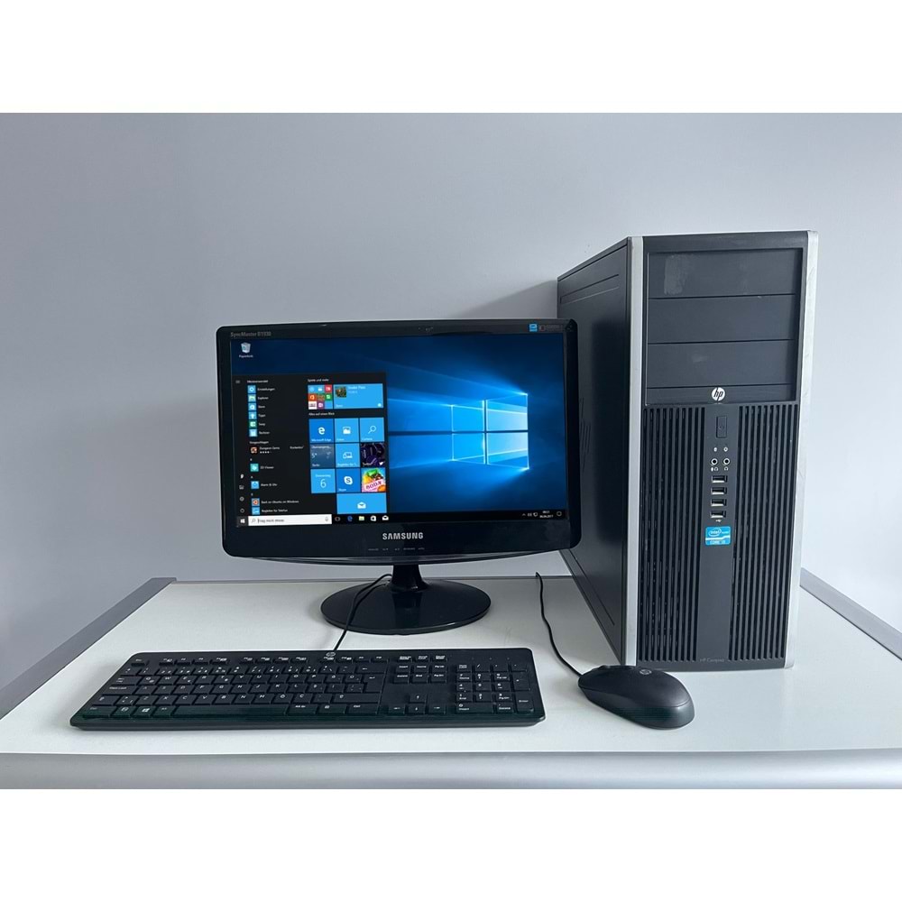 Hp Compaq Elite 8200 Big Tower i5 2400 8Gb Ram 120Gb Ssd 19