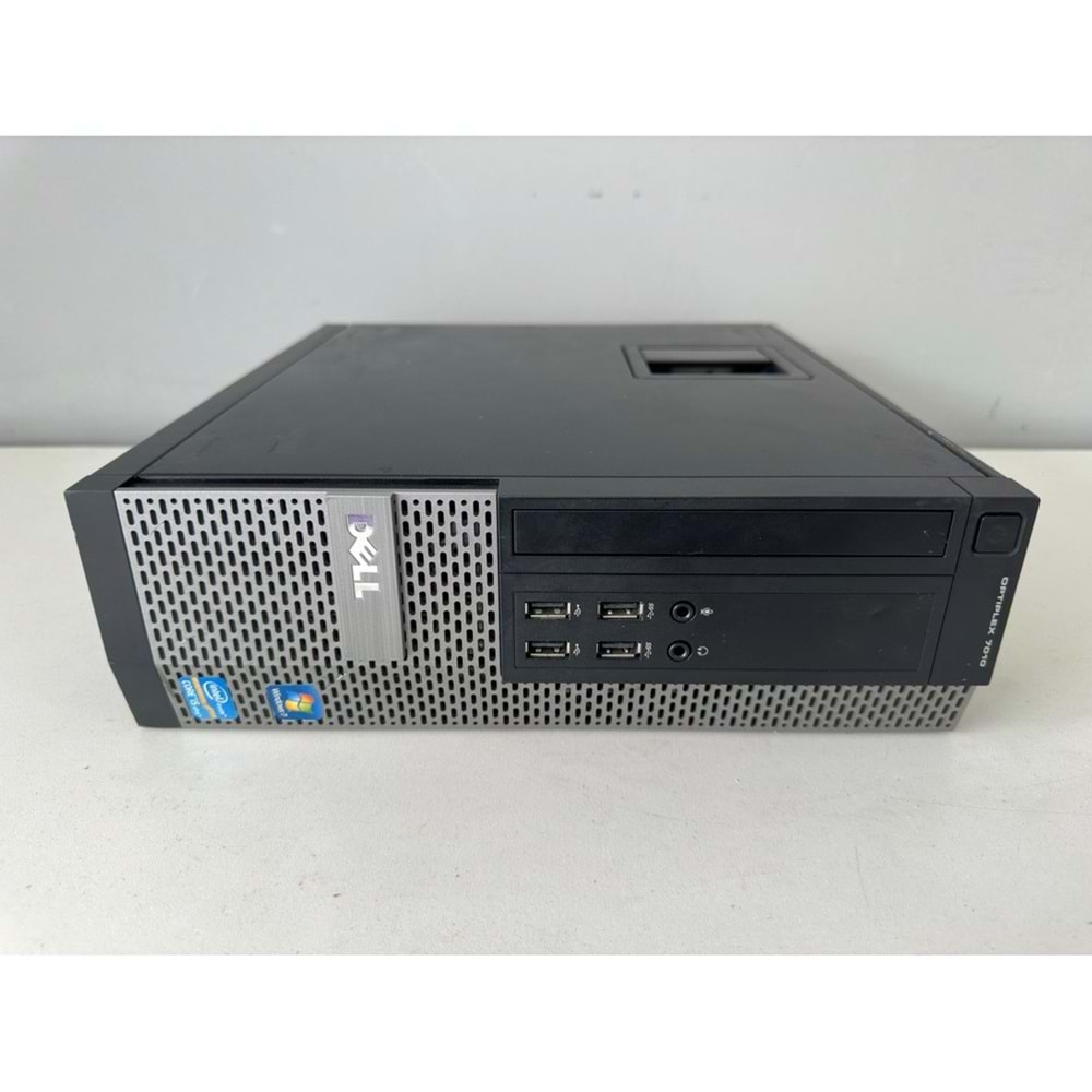 Dell OptiPlex 7010 Slim / i5-3450 3.20Ghz / 8Gb Ddr3 / 128Gb SSD+250Gb HDD / 2. EL BİLGİSAYAR / 3 AY GARANTİLİ