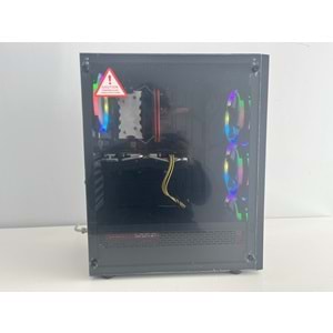 İ5-9400f İşlemci 24Gb Ddr4 Ram Rx580 8Gb GDDR5 512Gb Sata ssd 500Gb Hdd Gaming Rampage Kasa