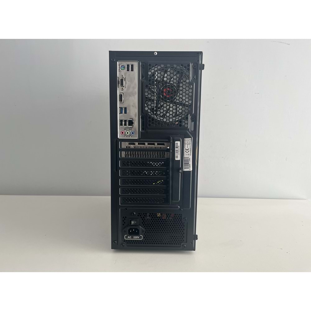 İ5-9400f İşlemci 24Gb Ddr4 Ram Rx580 8Gb GDDR5 512Gb Sata ssd 500Gb Hdd Gaming Rampage Kasa