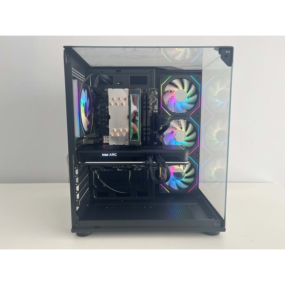 İ5-13500 İşlemci 32Gb Ram Ddr4 İntel Arc A750 Gddr6 Ekran Kartı Agi 512Gb M2 Ssd 500W PSU Gaming Turbox Kasa