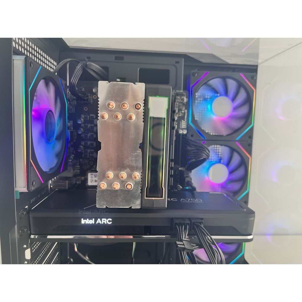 İ5-13500 İşlemci 32Gb Ram Ddr4 İntel Arc A750 Gddr6 Ekran Kartı Agi 512Gb M2 Ssd 500W PSU Gaming Turbox Kasa