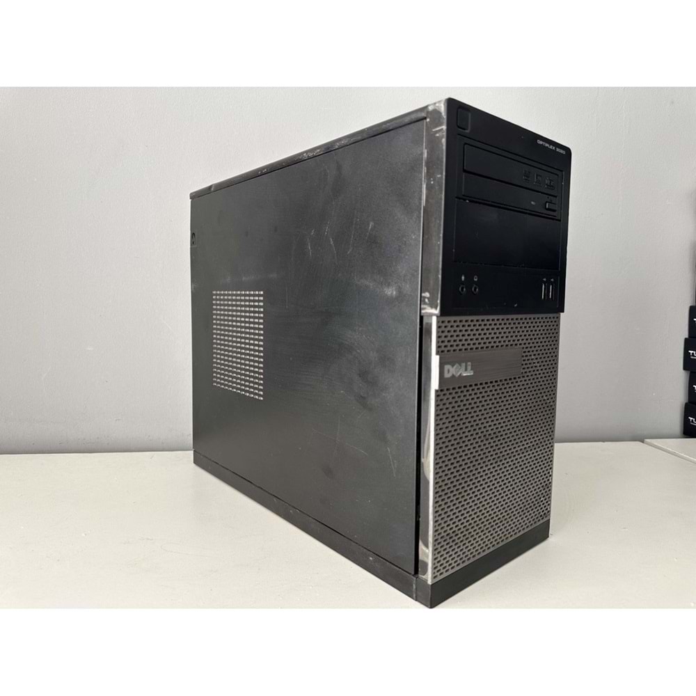 Dell Optiplex 3010 Tower / i3-3220 3.30Ghz / 8Gb Ddr3 / 128Gb SSD / 2. EL BİLGİSAYAR / Samsung 19