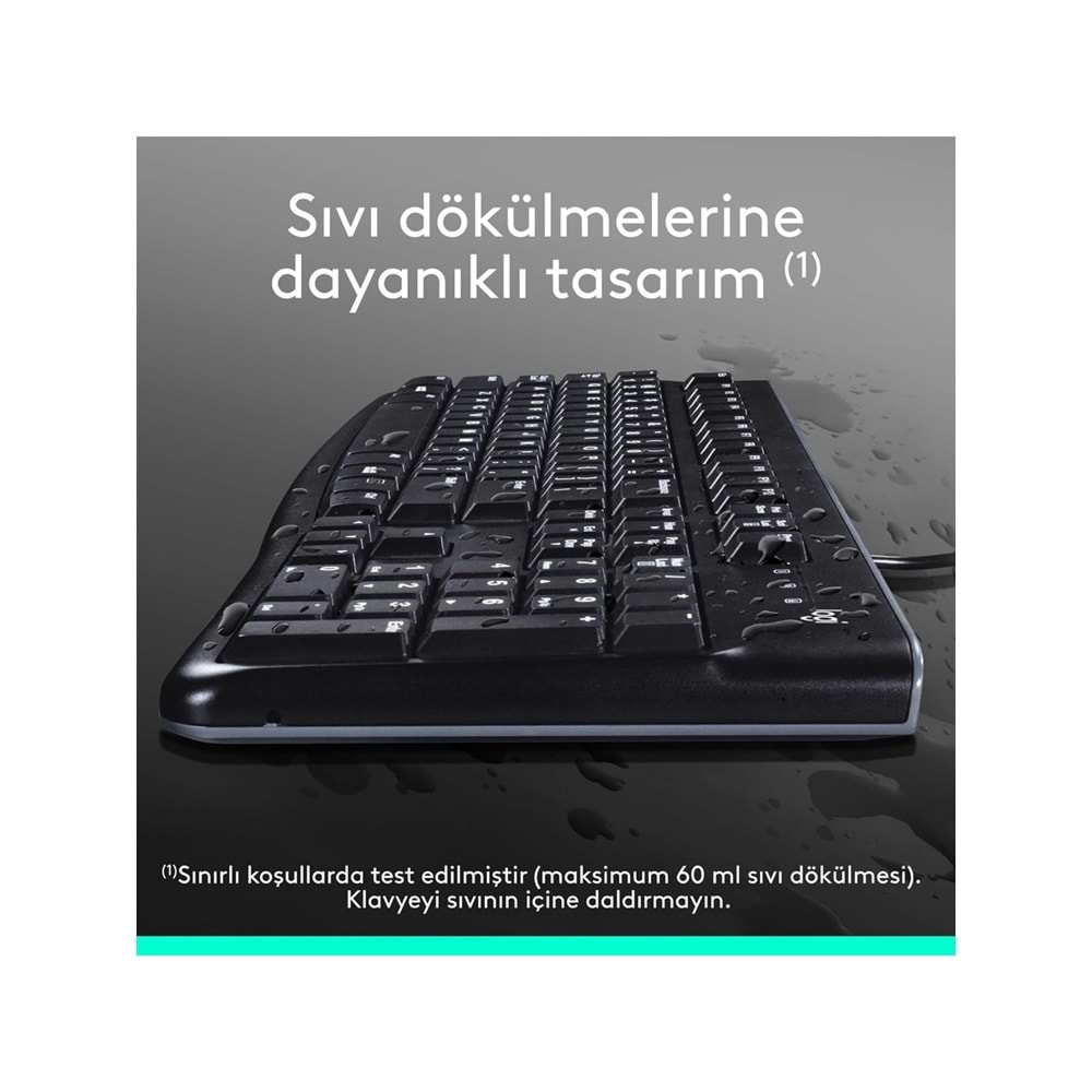 Logitech K120 Kablolu Q Klavye