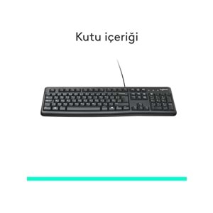 Logitech K120 Kablolu Q Klavye