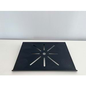 Laptop Standı Plastik Notebook Yükseltici Altlık Siyah