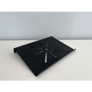Laptop Standı Plastik Notebook Yükseltici Altlık Siyah