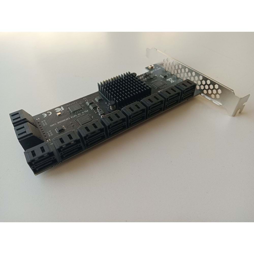 PCIE SATA Kartı 20 Bağlantı Noktaları - 6 Gbps SATA 3.0 Denetleyici Genişletme Kartı, Mini PCI Express 20 Prot SATA Çoklayıcı