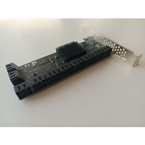 PCIE SATA Kartı 20 Bağlantı Noktaları - 6 Gbps SATA 3.0 Denetleyici Genişletme Kartı, Mini PCI Express 20 Prot SATA Çoklayıcı