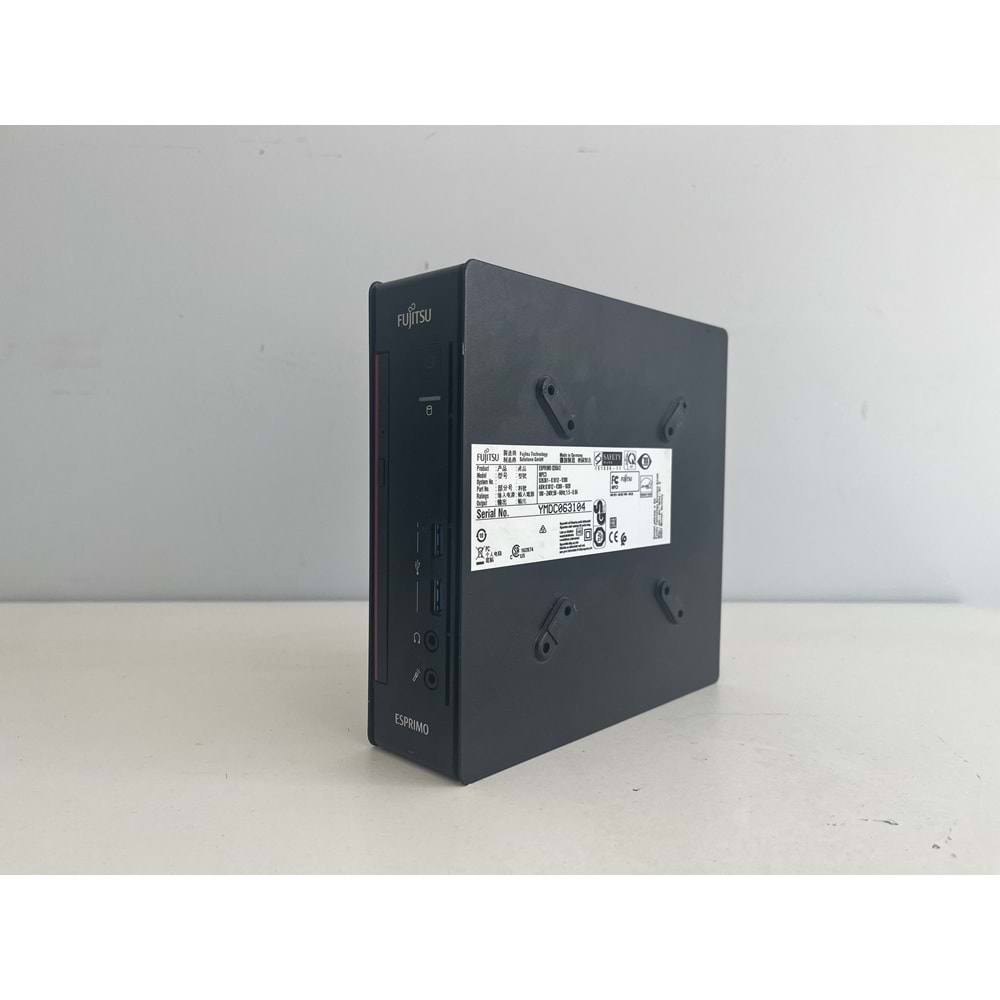 FUJITSU ESPRİMO Q556/2 İntel İ3 6.Nesil 8gb Ram 256gb Ssd Mini PC 2.El Masaüstü Bilgisayar 1 Yıl Garanti
