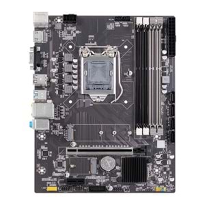 Turbox WorkTeam B85(H81) Sata M2 DDR3 1600MHz Usb 3.0 Vga Hdmi Ses Lan 1150P 4.Gen Anakart