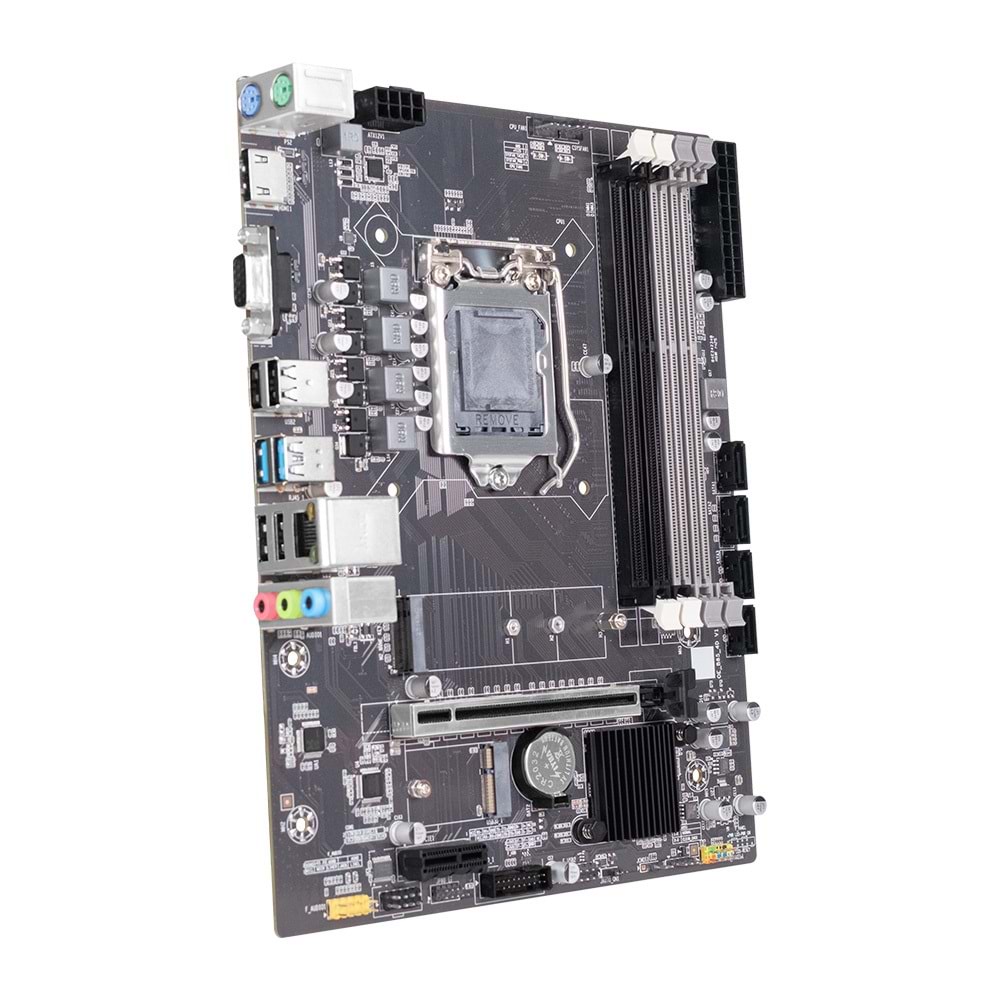 Turbox WorkTeam B85(H81) Sata M2 DDR3 1600MHz Usb 3.0 Vga Hdmi Ses Lan 1150P 4.Gen Anakart