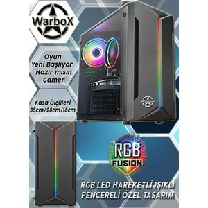 WarboX Alpin I7 860 8gb Ram 128gb Ssd 120gb Hdd R7 240 4gb E.kartı Oyuncu Bilgisayarı