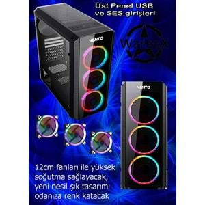 WarboX Kıng Xeon X5650 32gb Ram 512gb Ssd Rx 550-4gb E.kartı 24