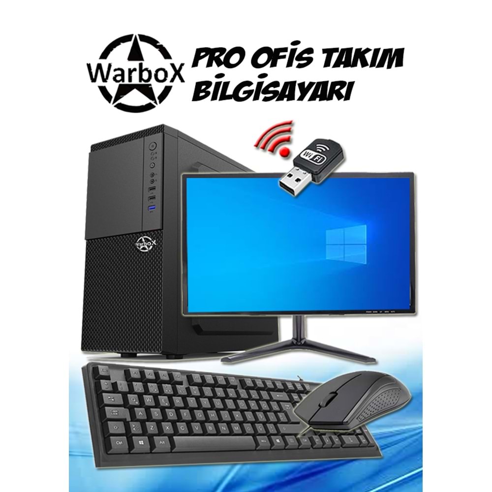 WarboX Konrul Intel® Core-i5 2400 Turbo:3.40ghz 8gb Ram 240gb Ssd 250gb Hdd 19