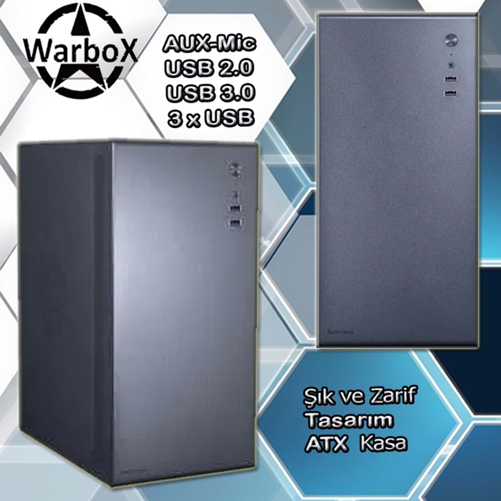 WarboX İriş Intel® Core-i5 6500 Turbo:3.60ghz 8gb Ram 240gb Ssd 250gb Hdd 19