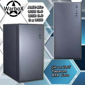 WarboX İriş Intel® Core-i5 6500 Turbo:3.60ghz 8gb Ram 240gb Ssd 250gb Hdd 19