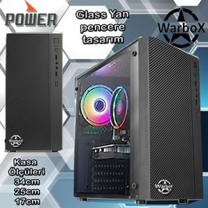 WarboX Çike Intel® Core-i5 650 Turbo:3.46ghz 8gb Ram 240gb Ssd 250gb Hdd 19